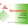 Lincomicina c/6 amp. 600 mg.