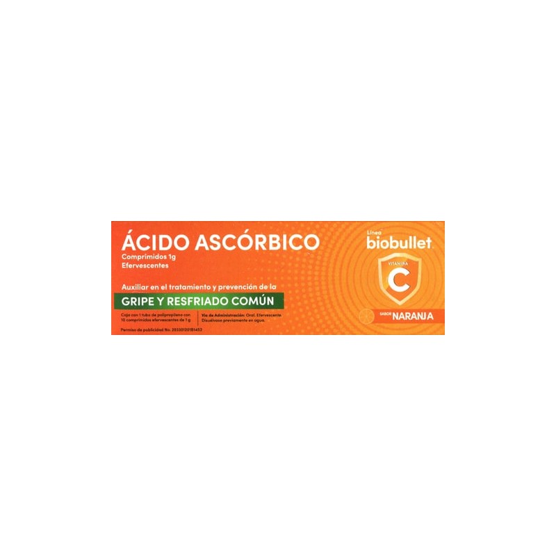 Acido ascorbico c/10 tabs. 1 gr