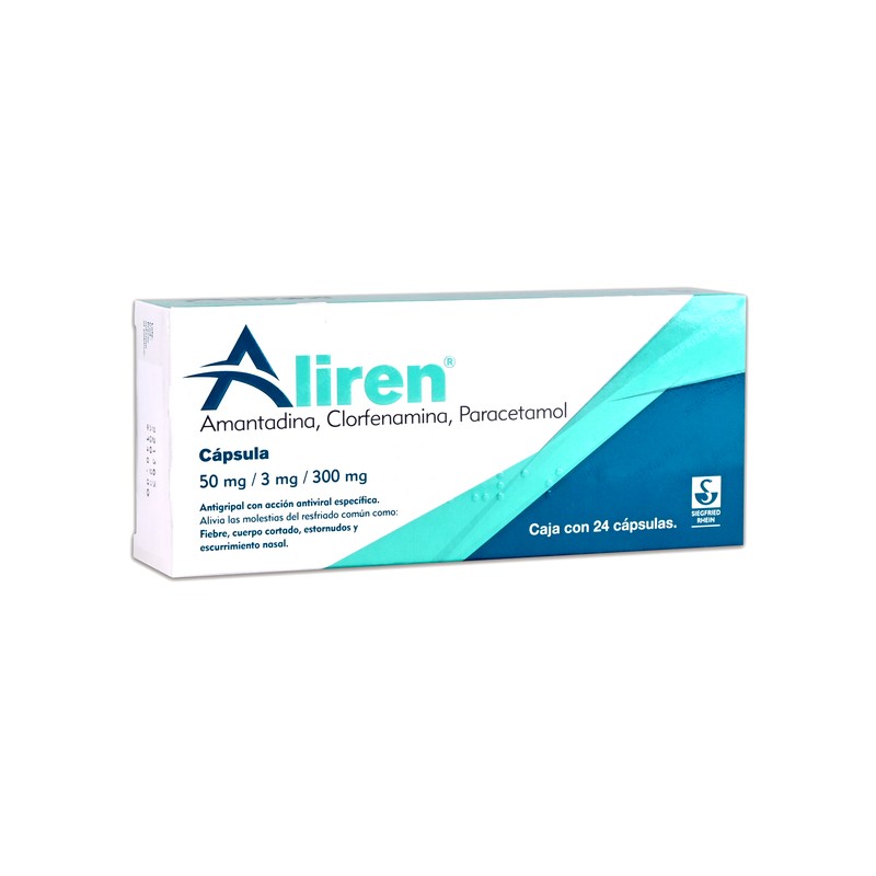 Aliren c/24 caps. 50/3/300 mg.