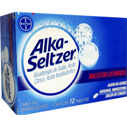 Alka seltzer tabletas c/12 vi tabletas