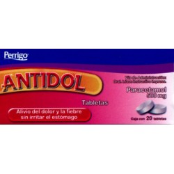 Antidol c/20 tabs. 500 mg.