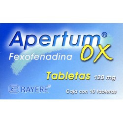 Apertum ox c/10 tabs. 120 mg.