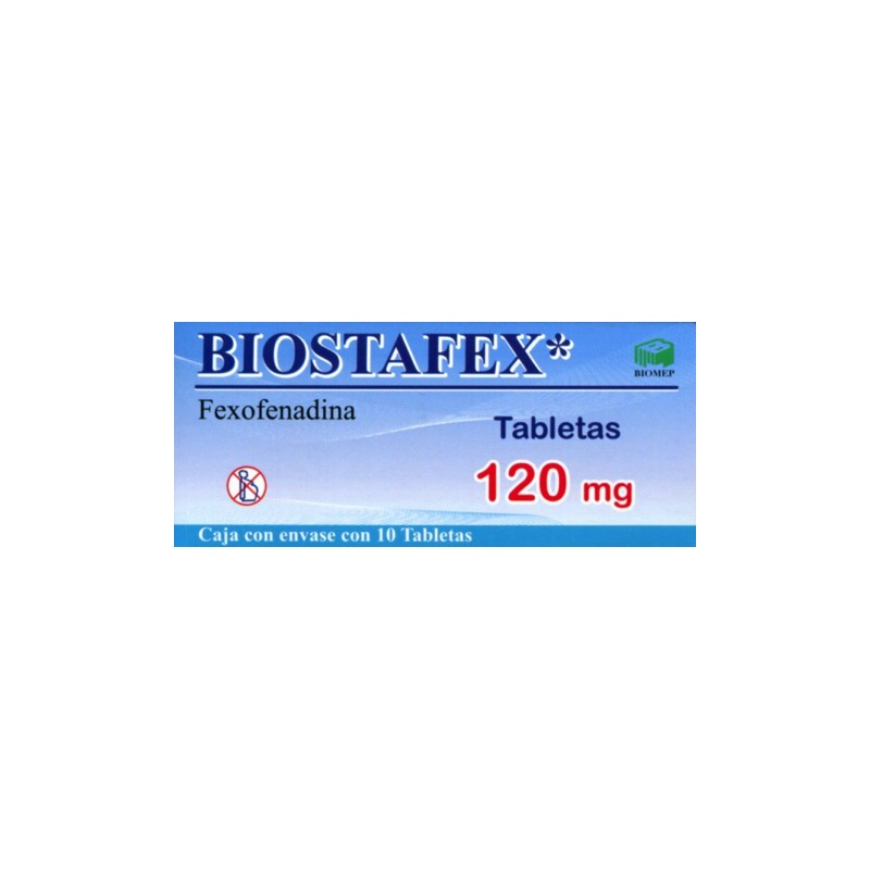 Biostafex c/10 tabs. 120 mg.