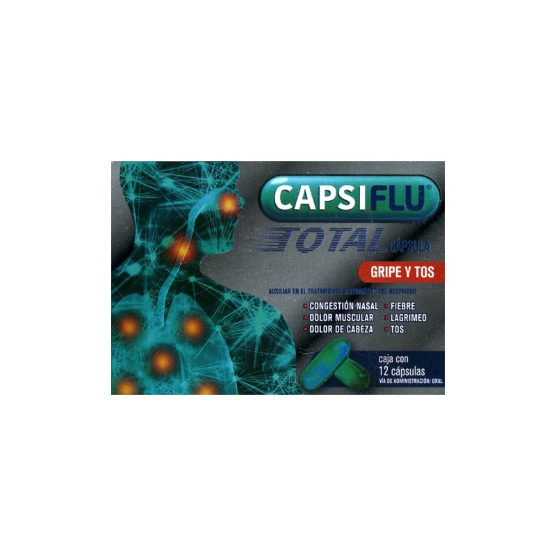 Capsiflu total c/12 caps.