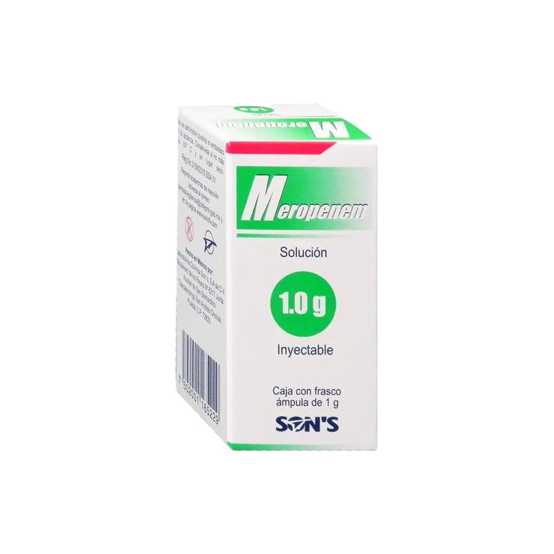 Meropenem c/1 amp. 1 g.