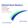 Metamizol sodico  sol. iny. c/3 amp. 2 ml. 1 g.