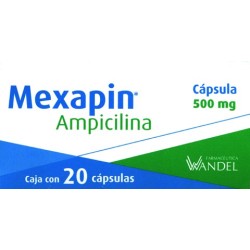 Mexapin c/20 caps. 500 mg.
