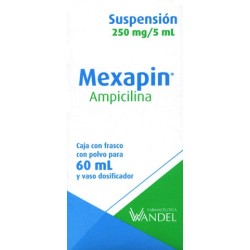 Mexapin susp. 250 mg. 60 ml.