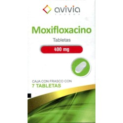 Moxifloxacino c/7 tabs. 400mg