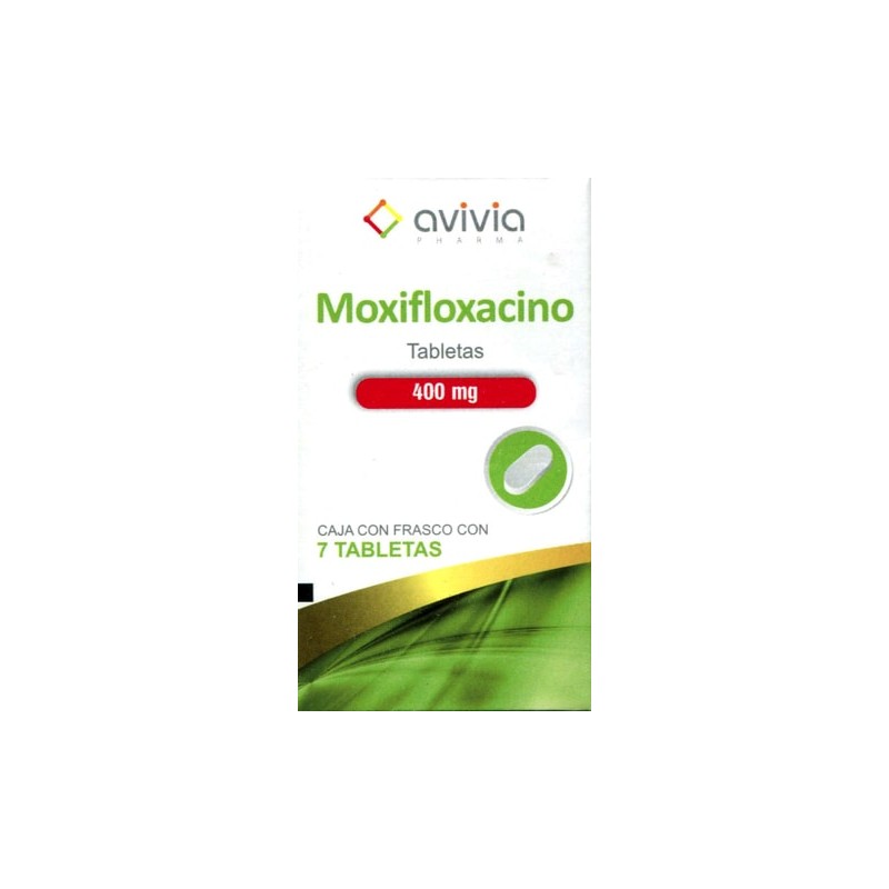 Moxifloxacino c/7 tabs. 400mg