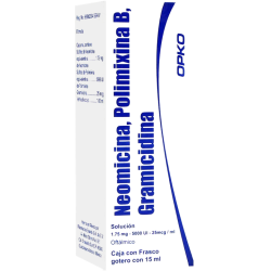 Neomicina polimixina b gramicidina sol. oft. gotas 15ml (tri
