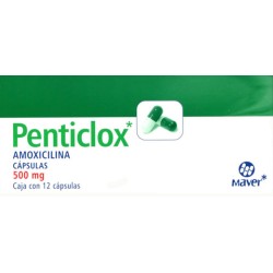 Penticlox c/12 caps. 500 mg.