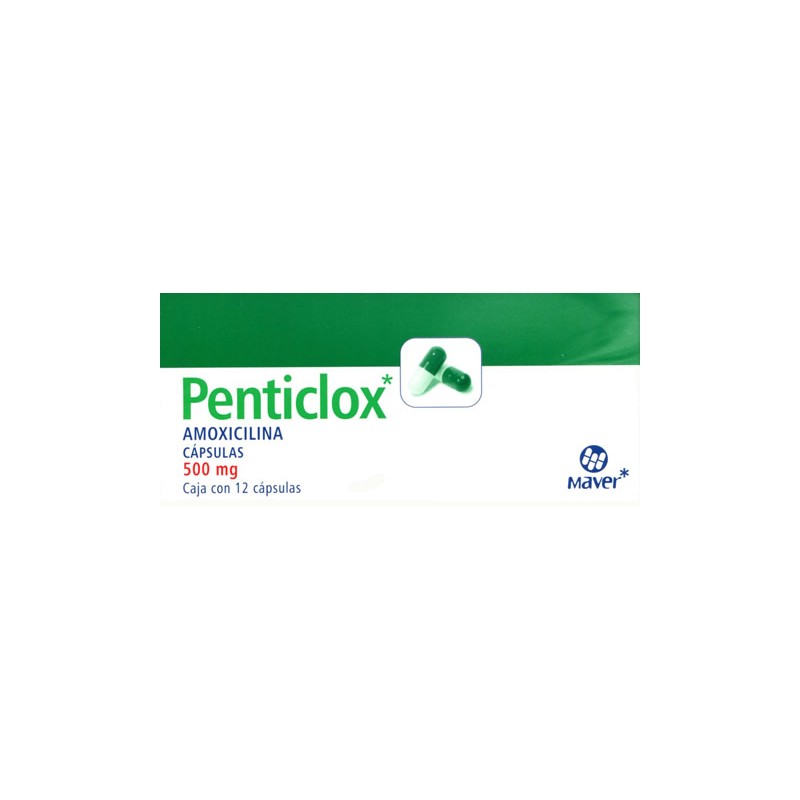 Penticlox c/12 caps. 500 mg.