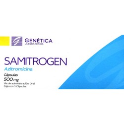 Samitrogen c/3 caps. 500 mg.