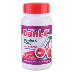 Dani-c infantil tabletas masticables c/60
