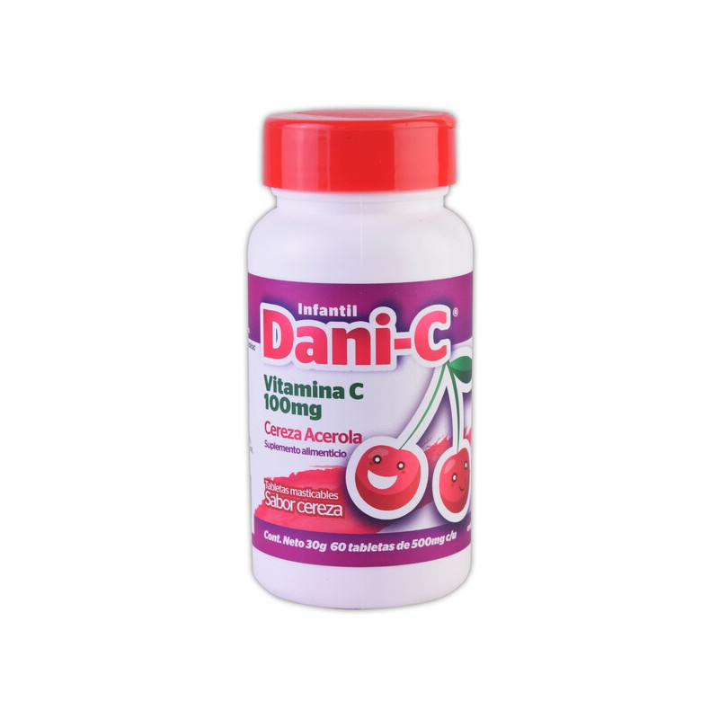Dani-c infantil tabletas masticables c/60