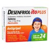 Desenfriol-ito plus c/24 tabs. sabor naranja 80/2.5/1 mg.