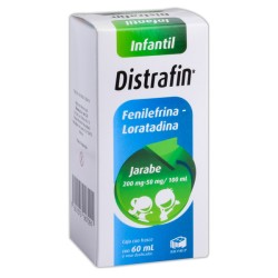 Distrafin jbe. infantil 60 ml. 200/50 mg.