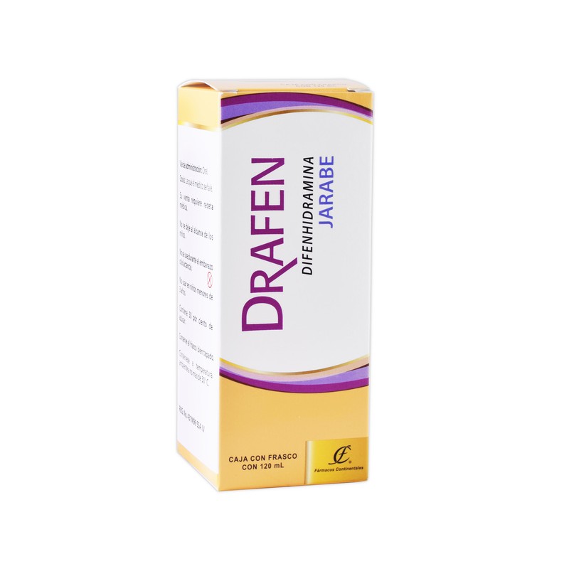 Drafen jarabe 120 ml. 0.250 g.