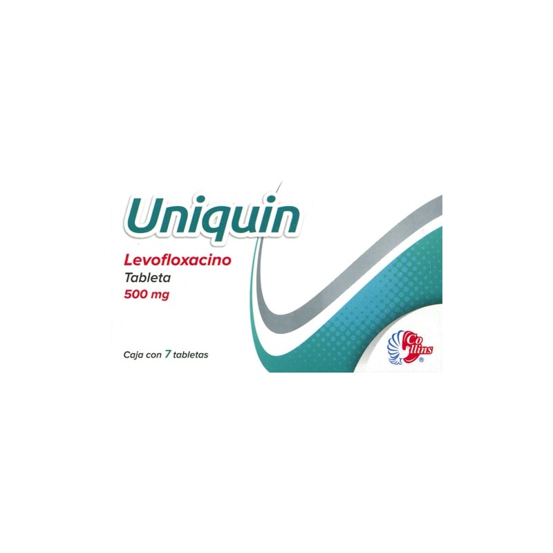 Uniquin c/7 tabs. 500 mg.