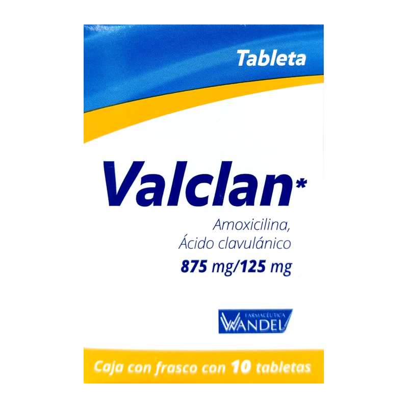 Valclan c/10 tabs. 875/125 mg.