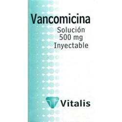 Vancomicina sol. iny. 500 mg.
