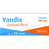 Vandix c/12 capsulas 500 mg.