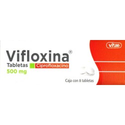 Vifloxina c/8 tabs. 500 mg.