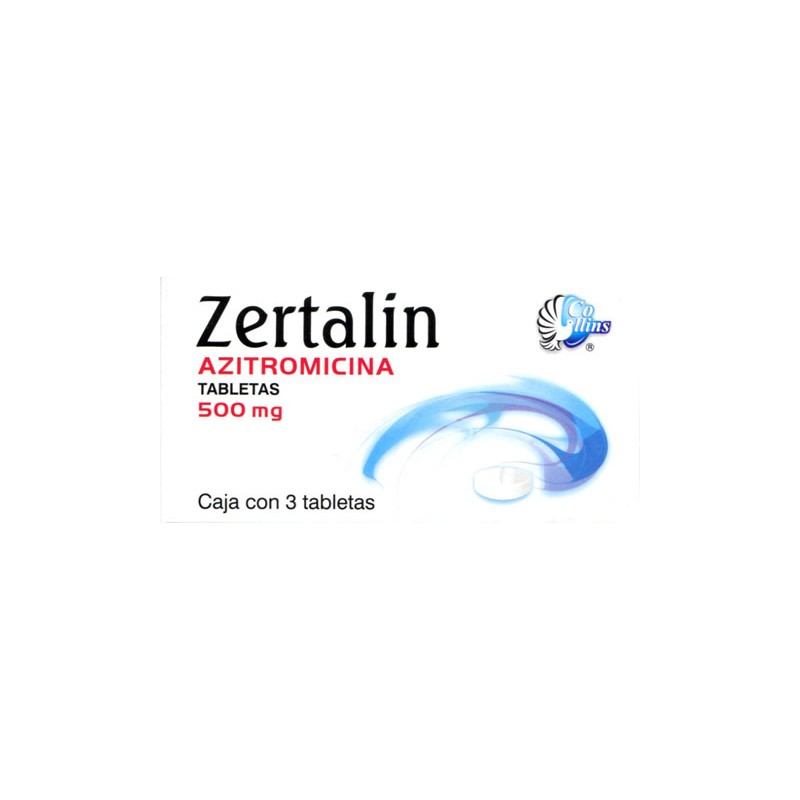 Zertalin 500 mg. c/3 tabs.