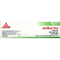 Amikacina c/1 amp. 500 mg.