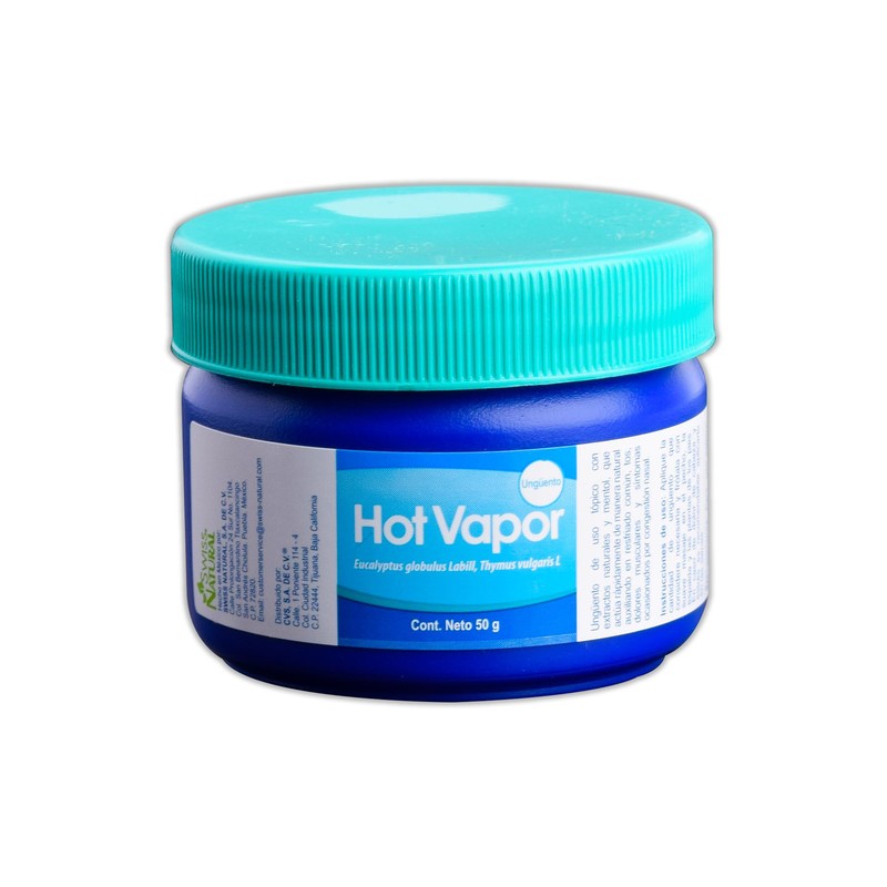 Hot vapor ungüento tarro c/ 50 gr.