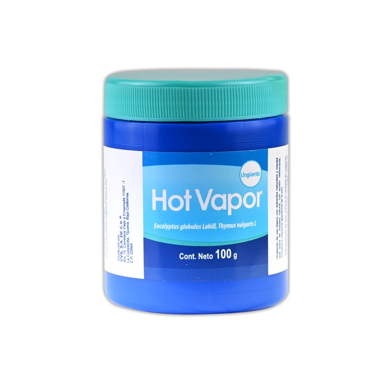Hot vapor ungüento tarro c/100 g.