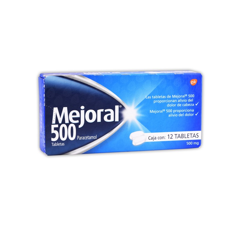 Mejoral 500 c/12 tabs. 500 mg.