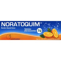 Noratoquin c/10 tabs. 2 gr.