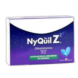 Nyquilz cap c/15 25 mg capsula