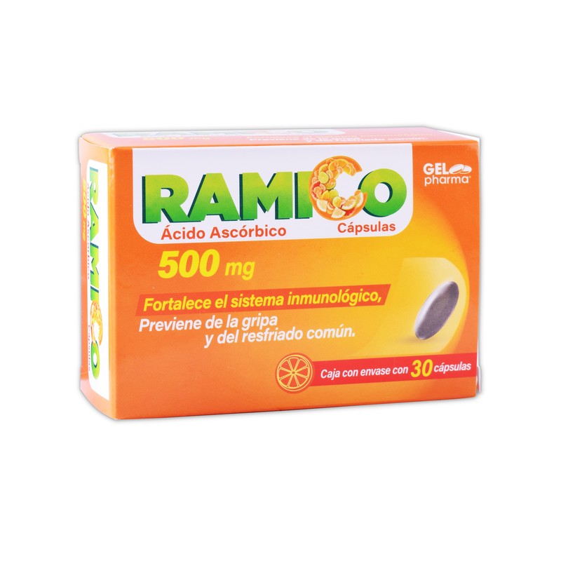 Ramico c/30 caps. 500 mg.