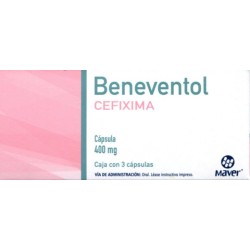 Beneventol c/3 caps. 400 mg.