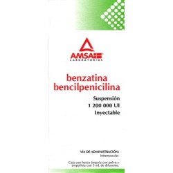 Benzatina bencilpna. susp. iny. 1,200,000 u.
