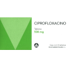 Ciprofloxacino c/8 tabs. 500 mg.