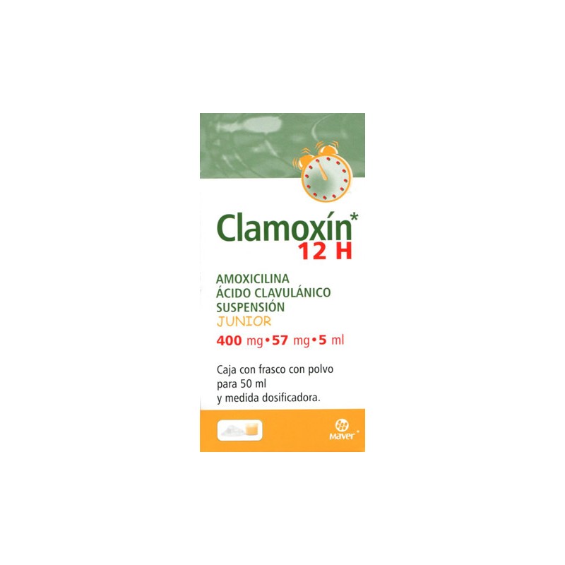 Clamoxin 12h susp. jr. 400/57mg