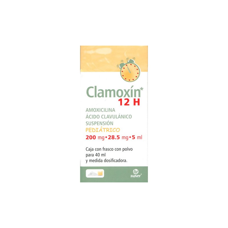 Clamoxin 12h susp. ped. 200/28.5
