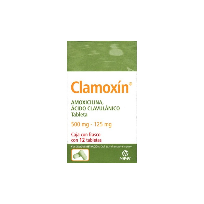 Clamoxin c/12 tabs. 500mg