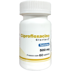 Clortory fco. c/60 tabs. 500 mg.