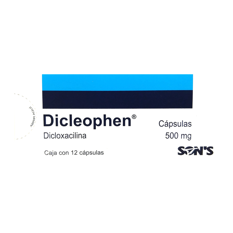 Dicleophen capsulas 500 mg c/12