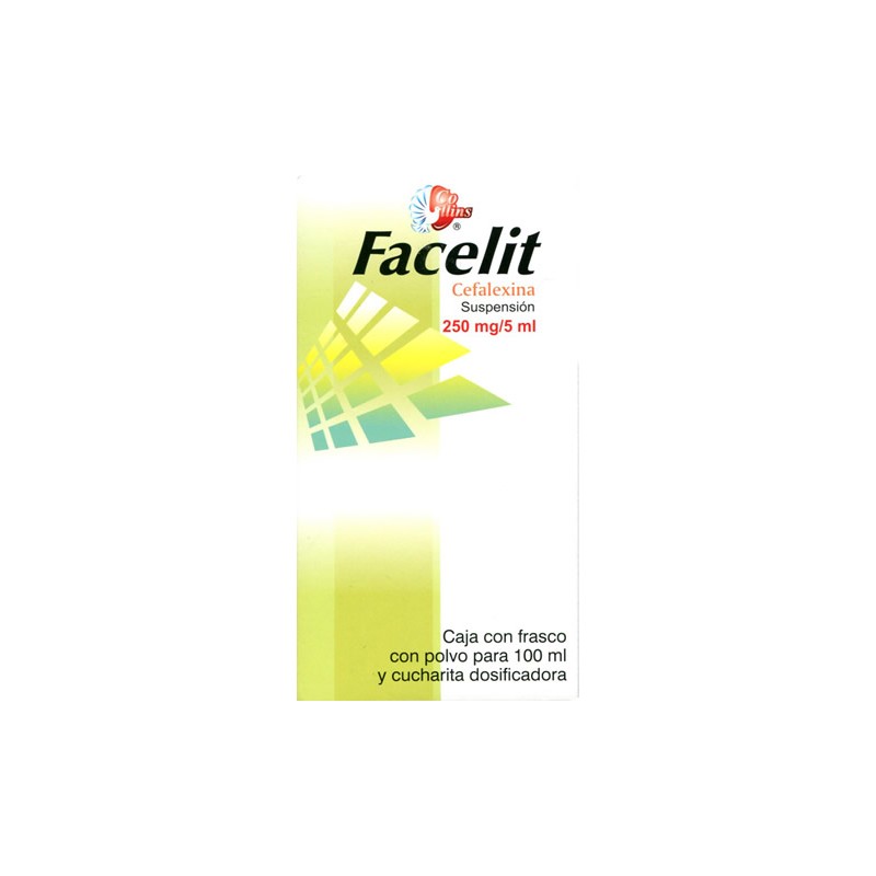 Facelit susp. polvo 250 mg. 100 ml.