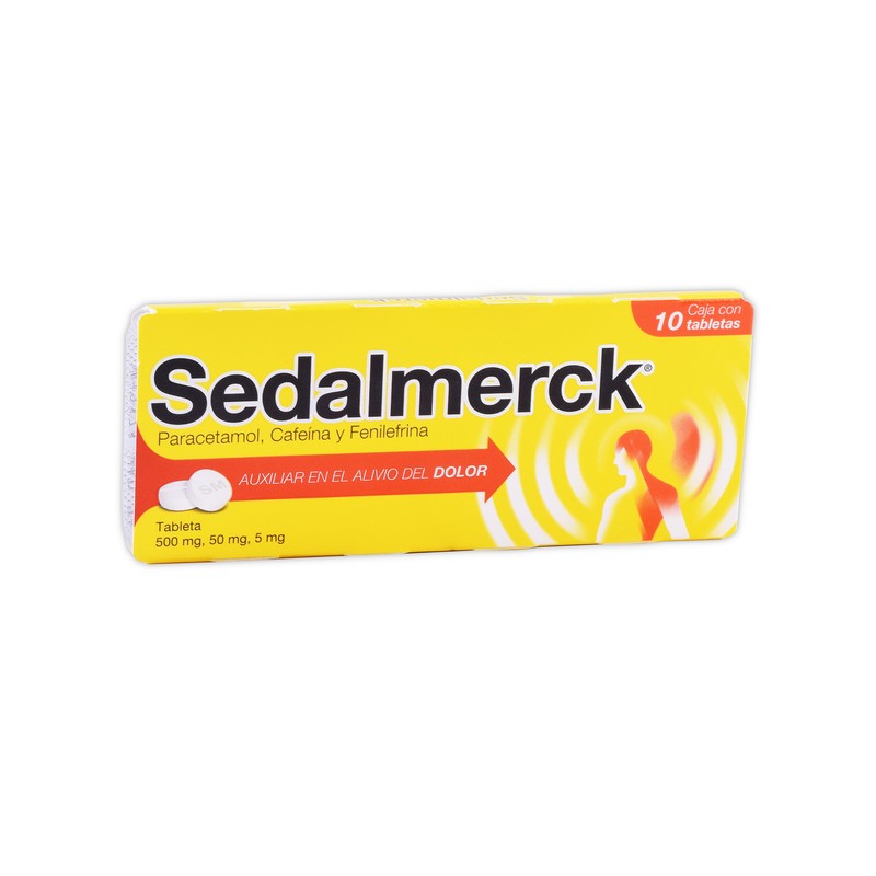 Sedalmerck tab c/10 500/50/5 mg tableta