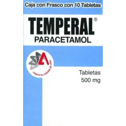 Temperal c/10 tabs. 500 mg.