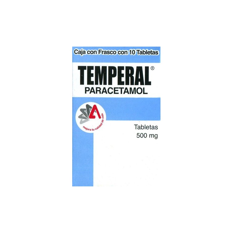 Temperal c/10 tabs. 500 mg.