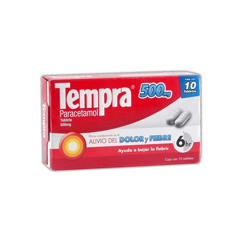 Tempra 10 tab 500 mg