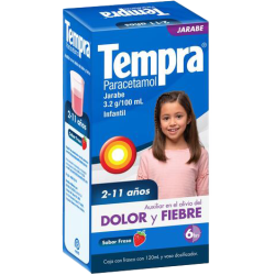 Tempra jbe. inf 120 ml  sabor fresa